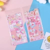 Nuevo crossover hot sale X2 diy love bean goka stickers set flash powder pendiente acrílico llavero colgante tienda de mano goo panka set juguetes venta al por mayor venta directa de fábrica Specification image